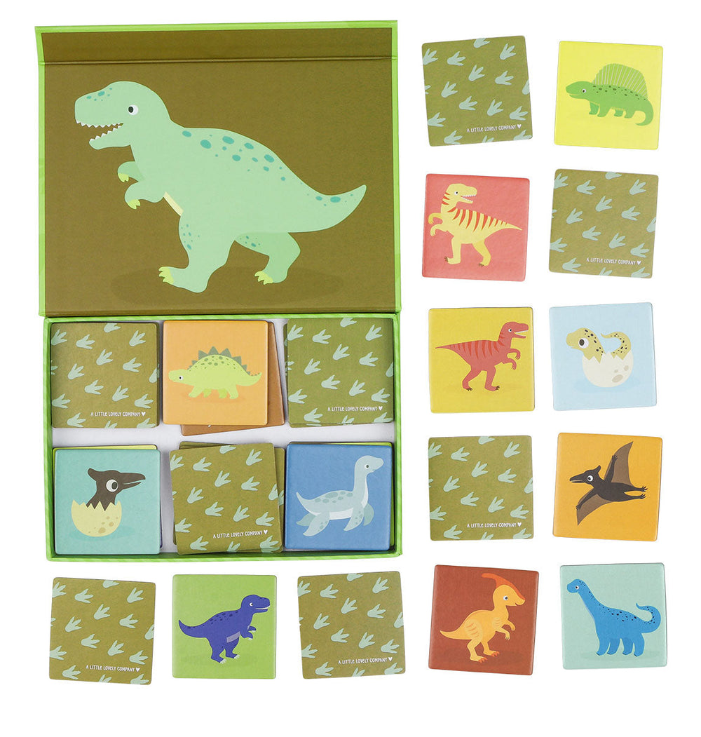 Jeu de mémoire - Petits dinosaures