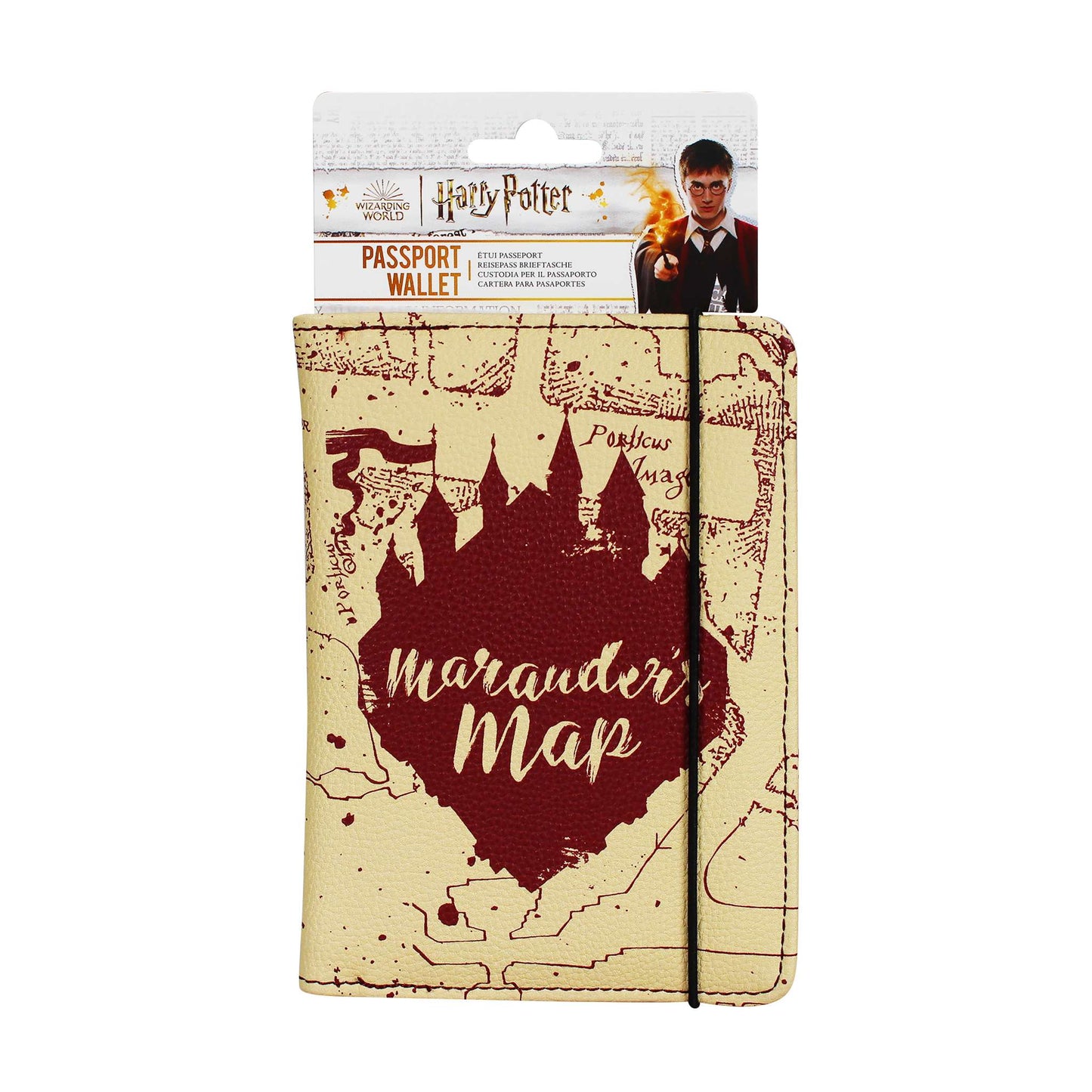 Protège-passeport Harry Potter - Carte du Maraudeur