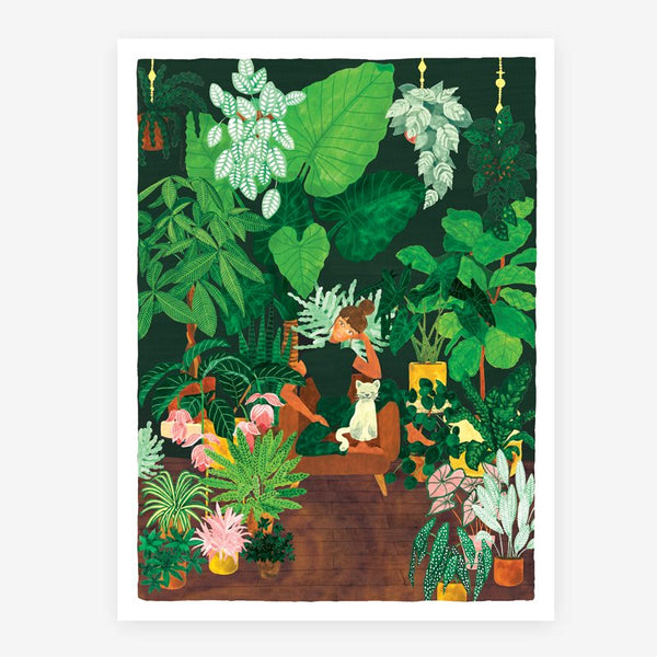 Plant Addict Lady - Affiche