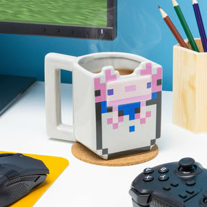 Minecraft Axolotl 3D Mug - 400 ml