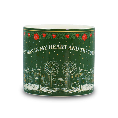 Pot en céramique Un chant de Noël 10 cm