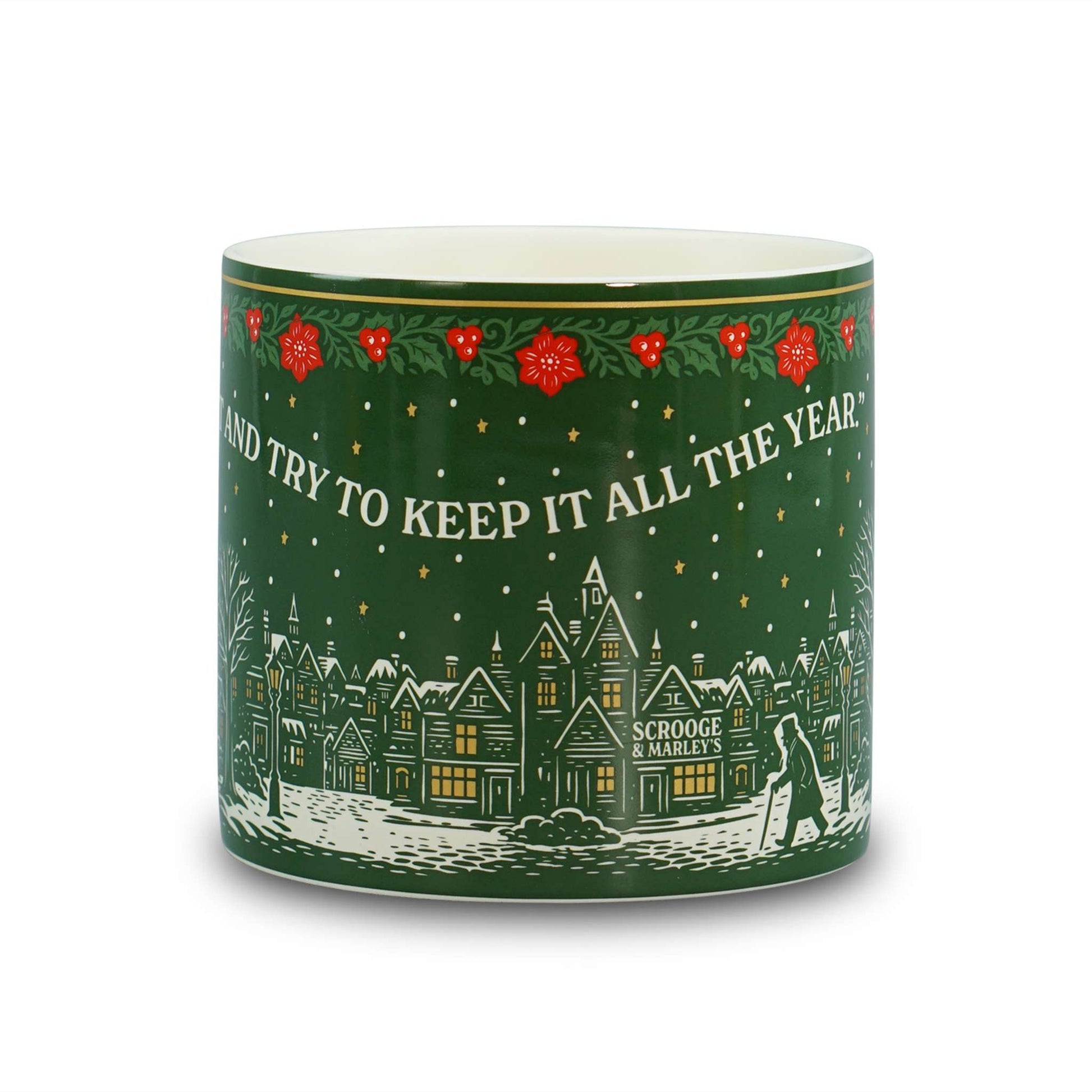 Pot en céramique Un chant de Noël 10 cm