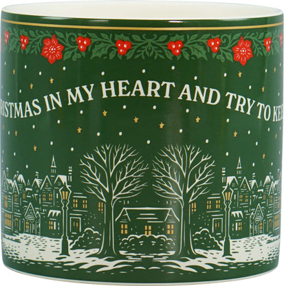 Pot en céramique Un chant de Noël 10 cm