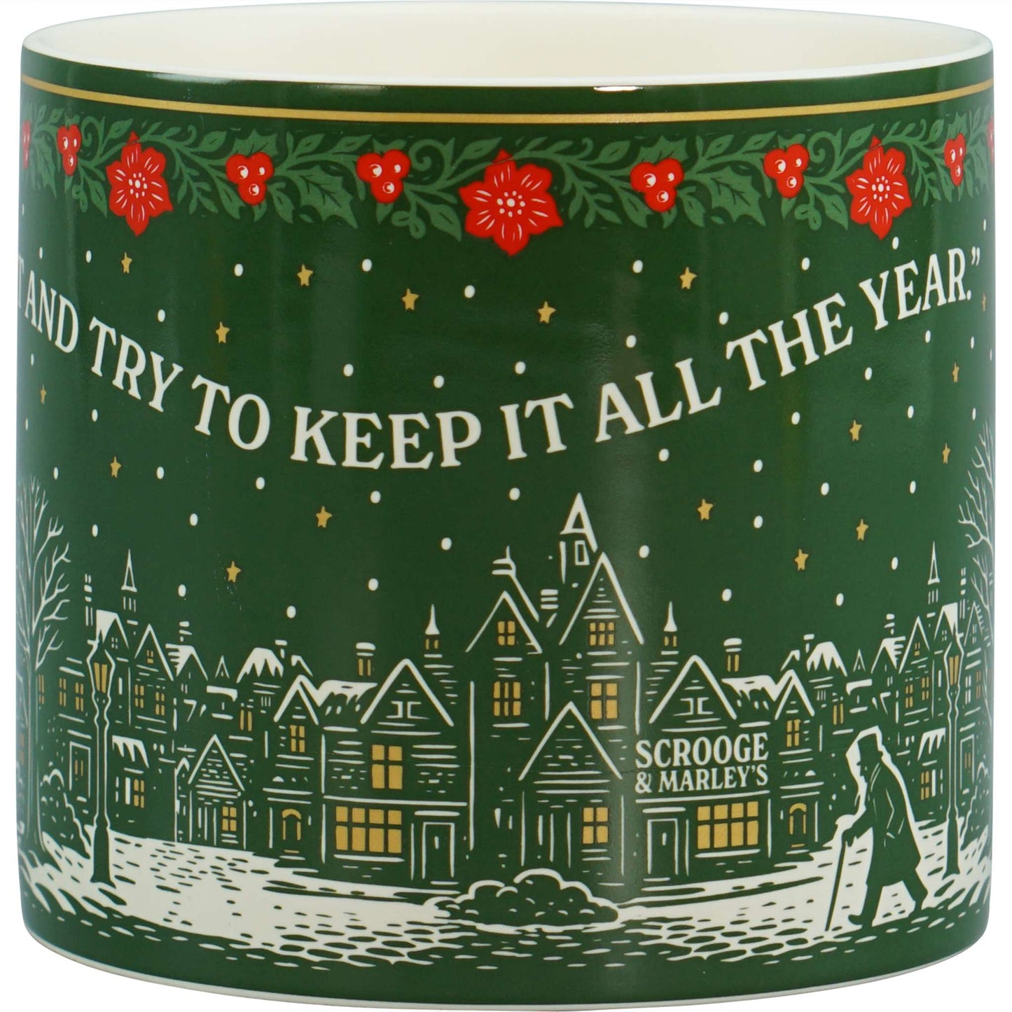 Pot en céramique Un chant de Noël 10 cm