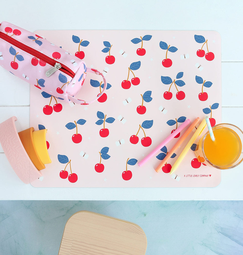 Set de table enfant - Cerises