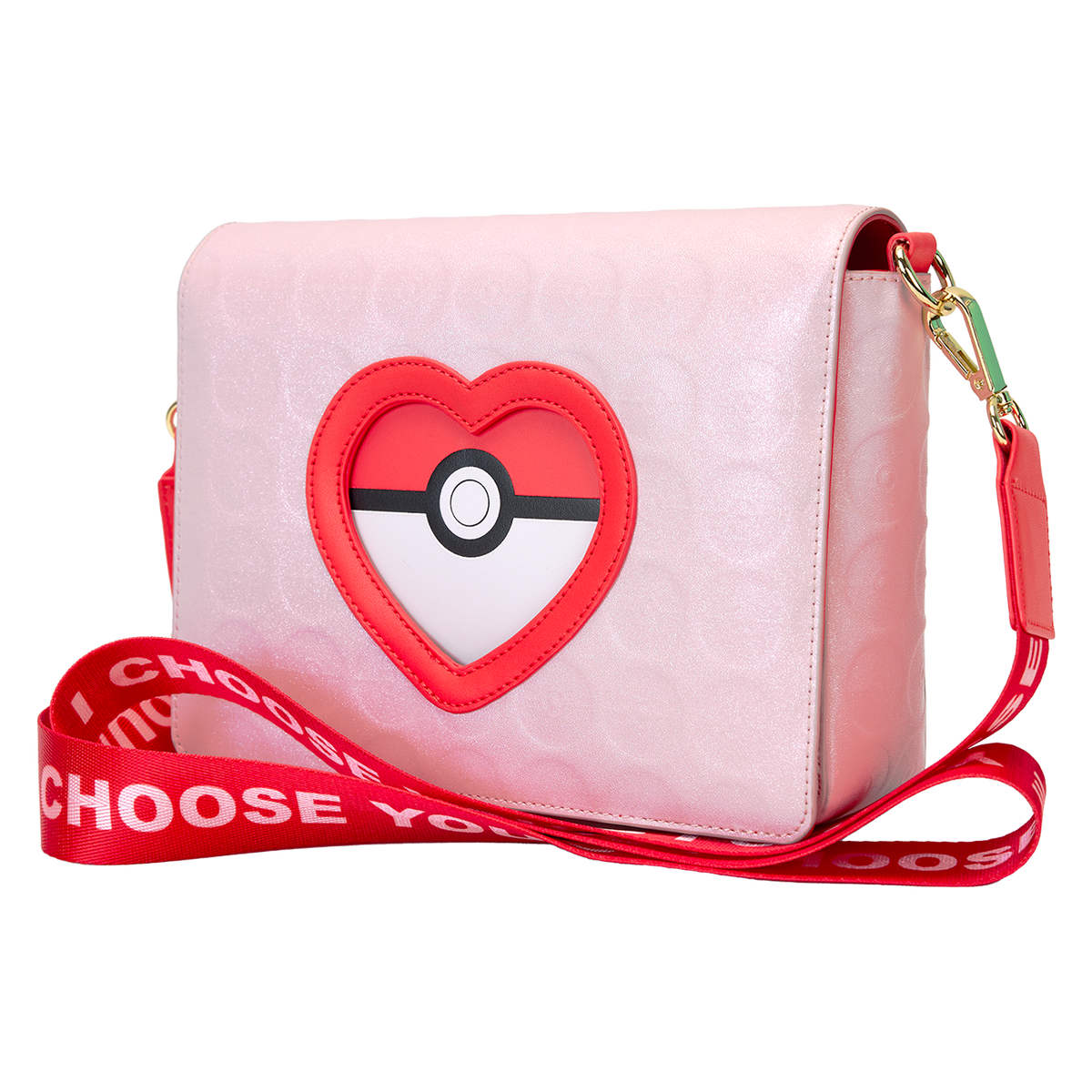 Loungefly Pokémon I Choose You Hearts Crossbody Bag - vue 3