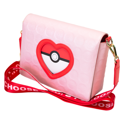 Loungefly Pokémon I Choose You Hearts Crossbody Bag - vue 4
