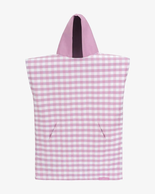 Children's Microfiber Beach Poncho – CHERRY