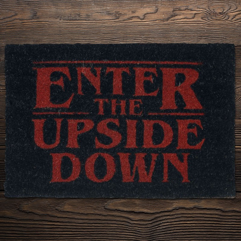 Stranger Things Doormat - Enter the upside down 