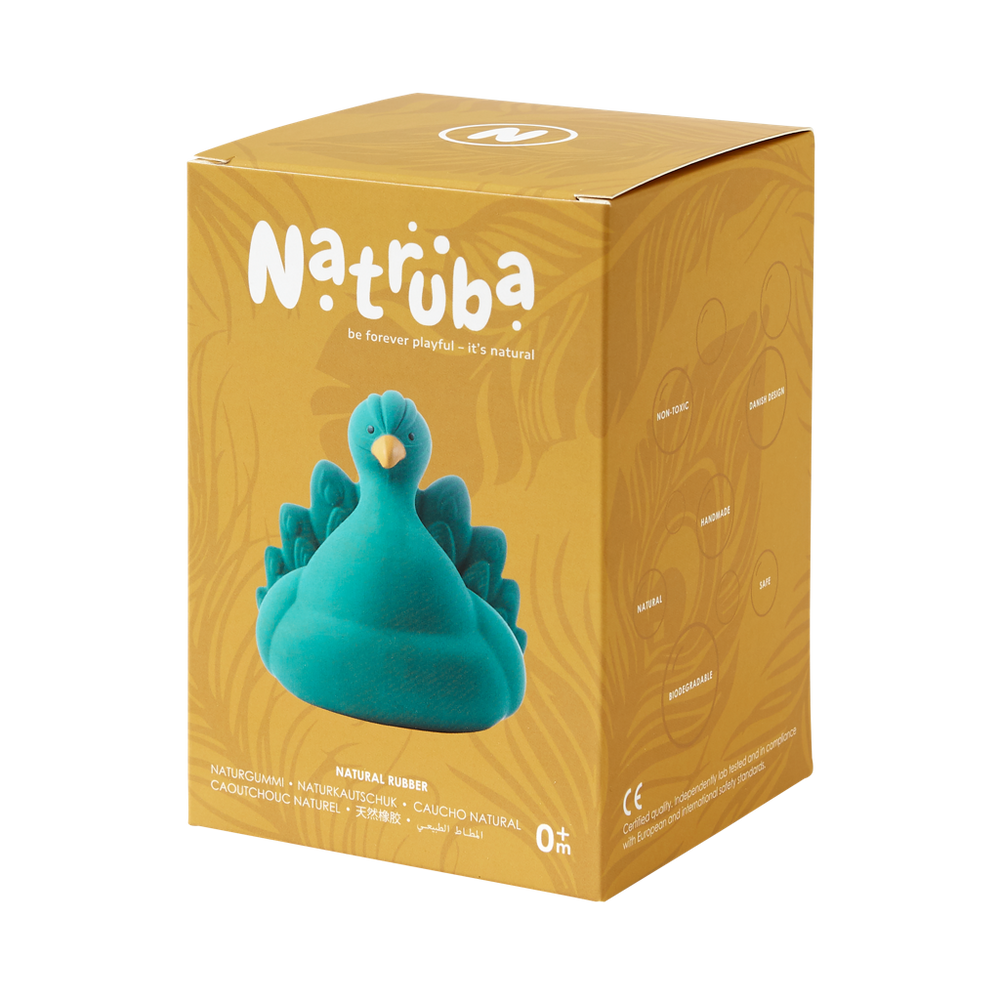 Gioco da bagno Pavone – Verde