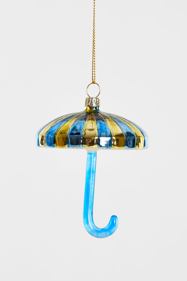 Boule de Noël Parapluie Bleu
