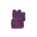 Toppa viola con gatto fortunato