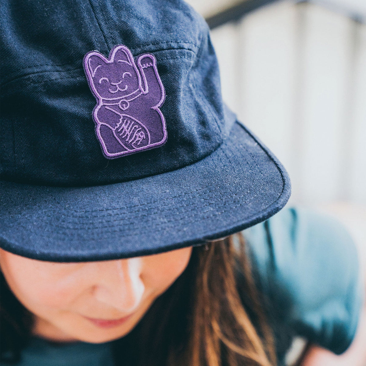 Patch Chat Chanceux Violet