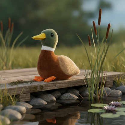 Peluche Canard Colvert