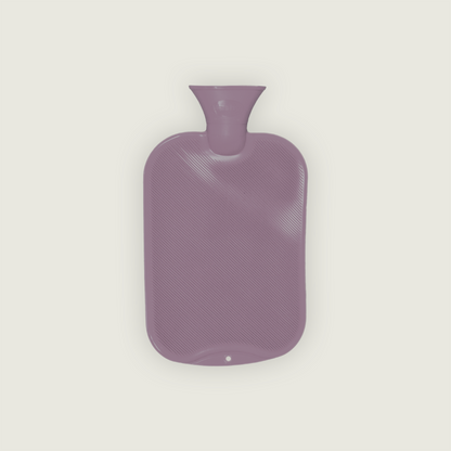 Bouillotte à eau nue thermoplastique Fashy 2 L – tons pastel