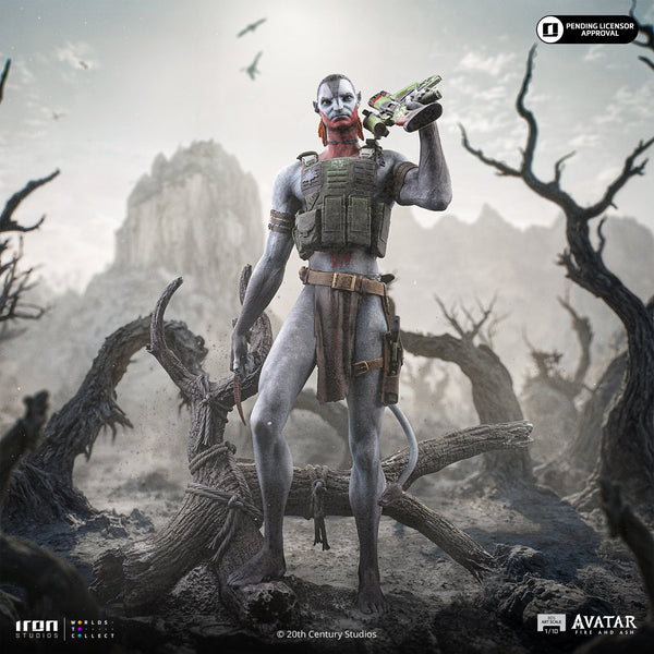 Pre-Order - Miles Quaritch Statue - Avatar 3: Fire and Ash - Art Scale 1/10 - Iron Studios