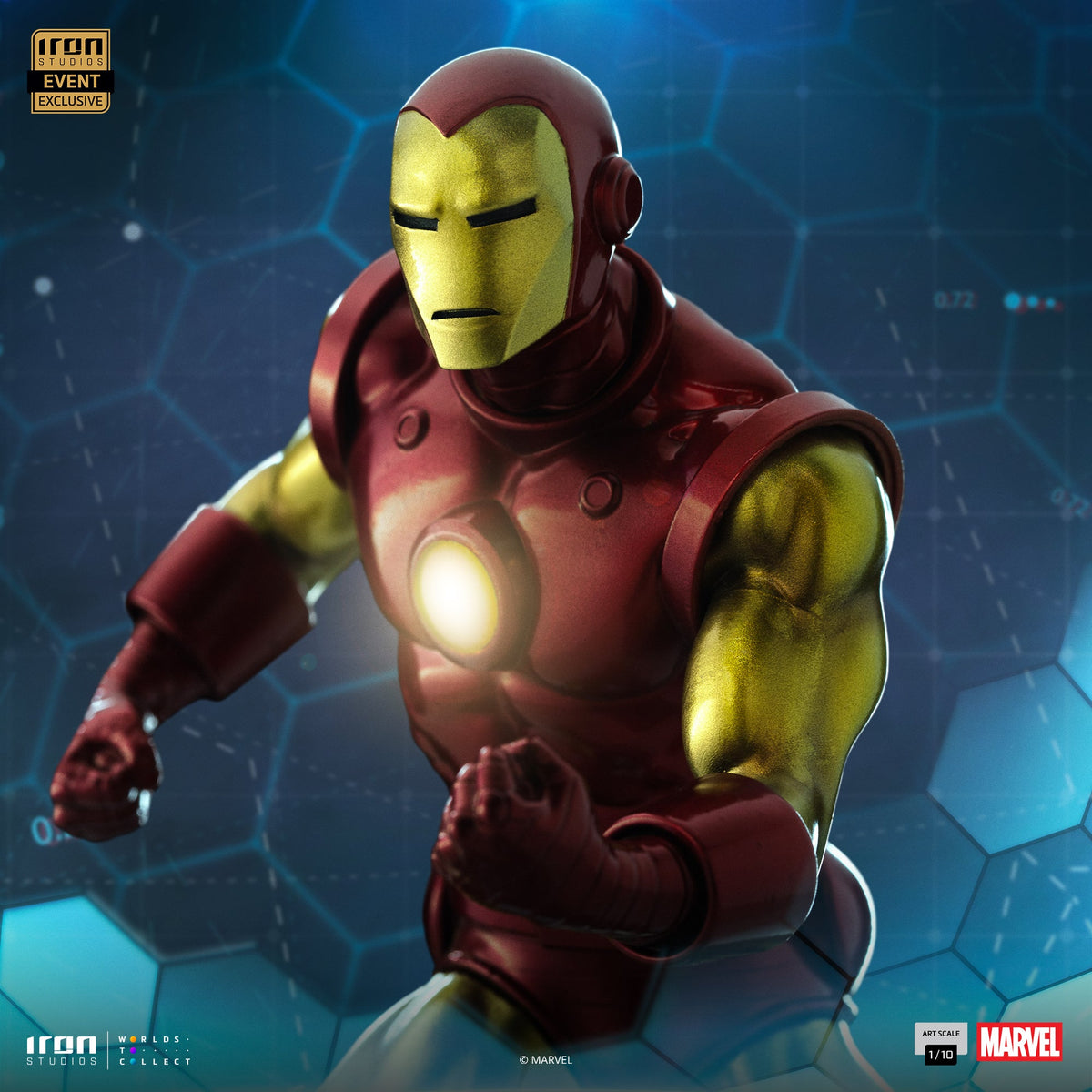 Iron Man Statue (CCXP Event Exclusive 2025) - Marvel Comics - Art Scale 1/10