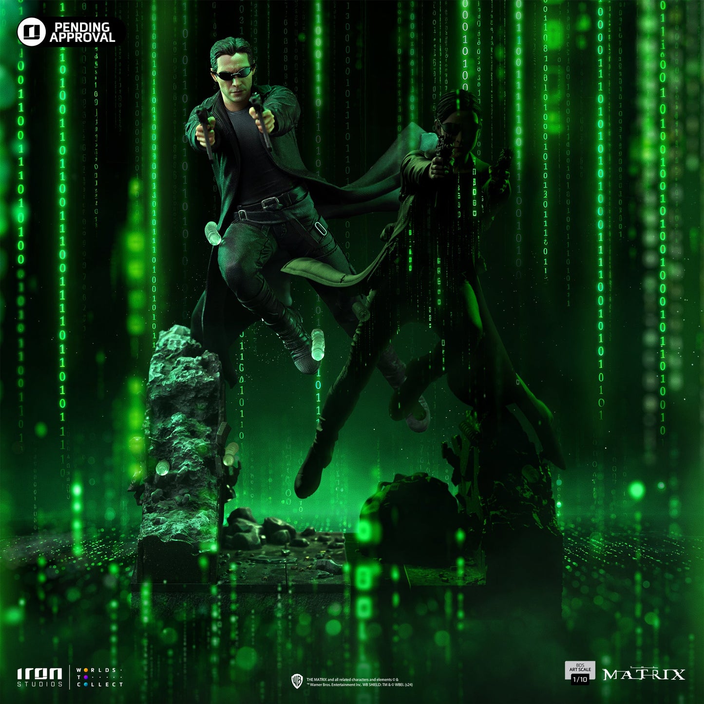 Pre-Order - Neo Statue - Matrix - Art Scale 1/10 - Iron Studios