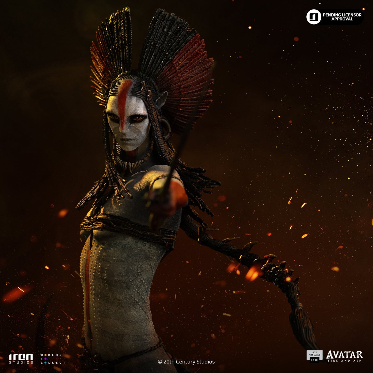 Pre-Order - Varang Statue - Avatar 3: Fire and Ash - Art Scale 1/10 - Iron Studios