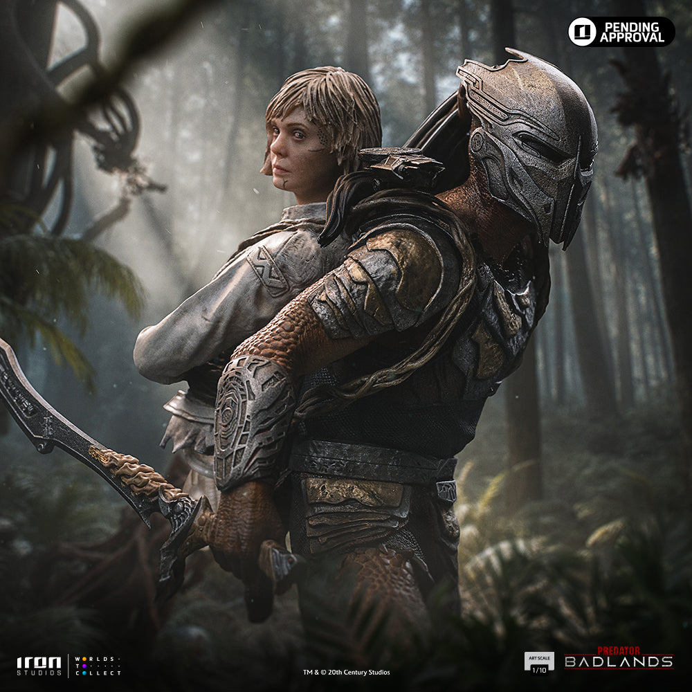 Predator Dek & Thia Statue - Predator: Badlands - Art Scale 1/10