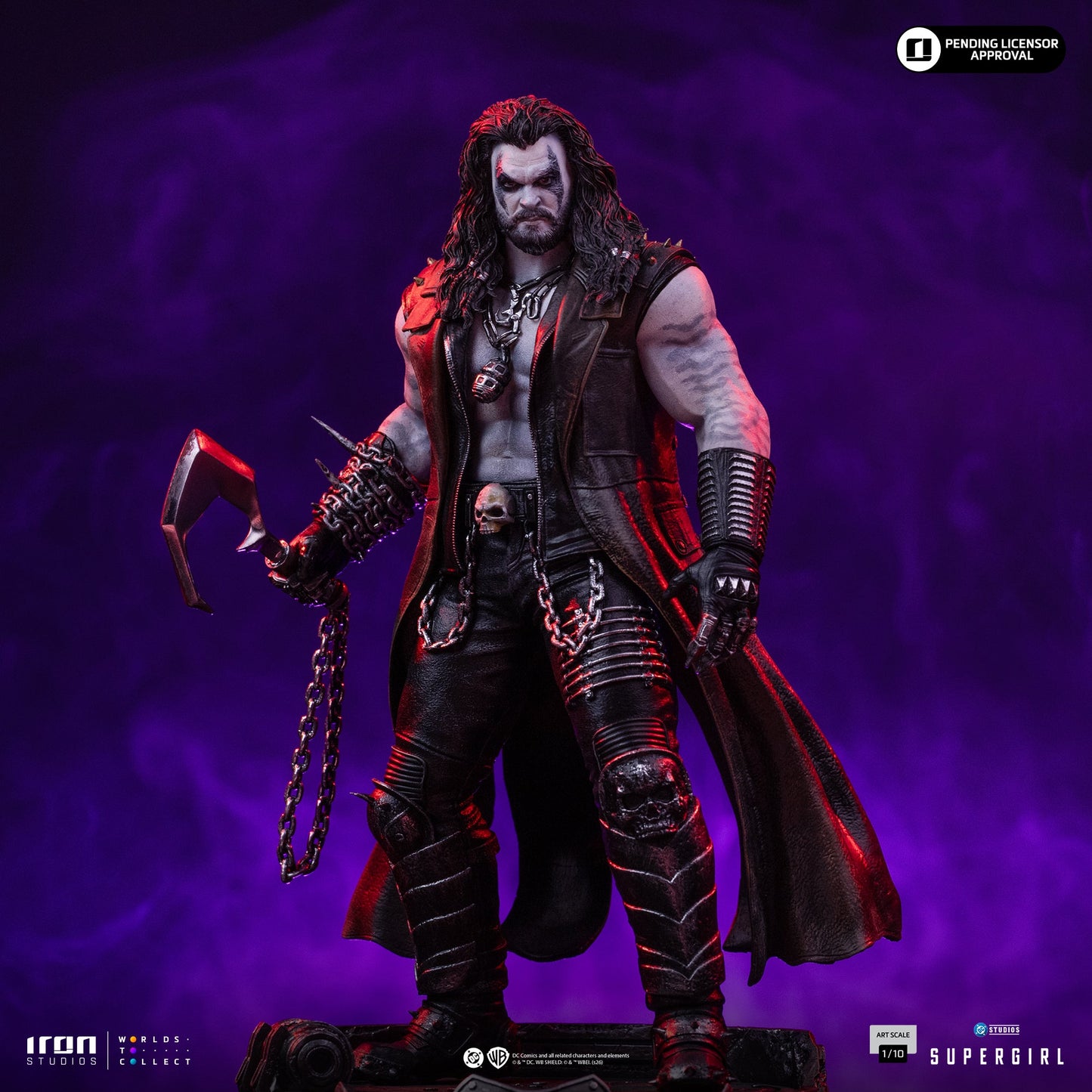 Pre-Order - Lobo Statue - Supergirl Movie - Art Scale 1/10 - Iron Studios