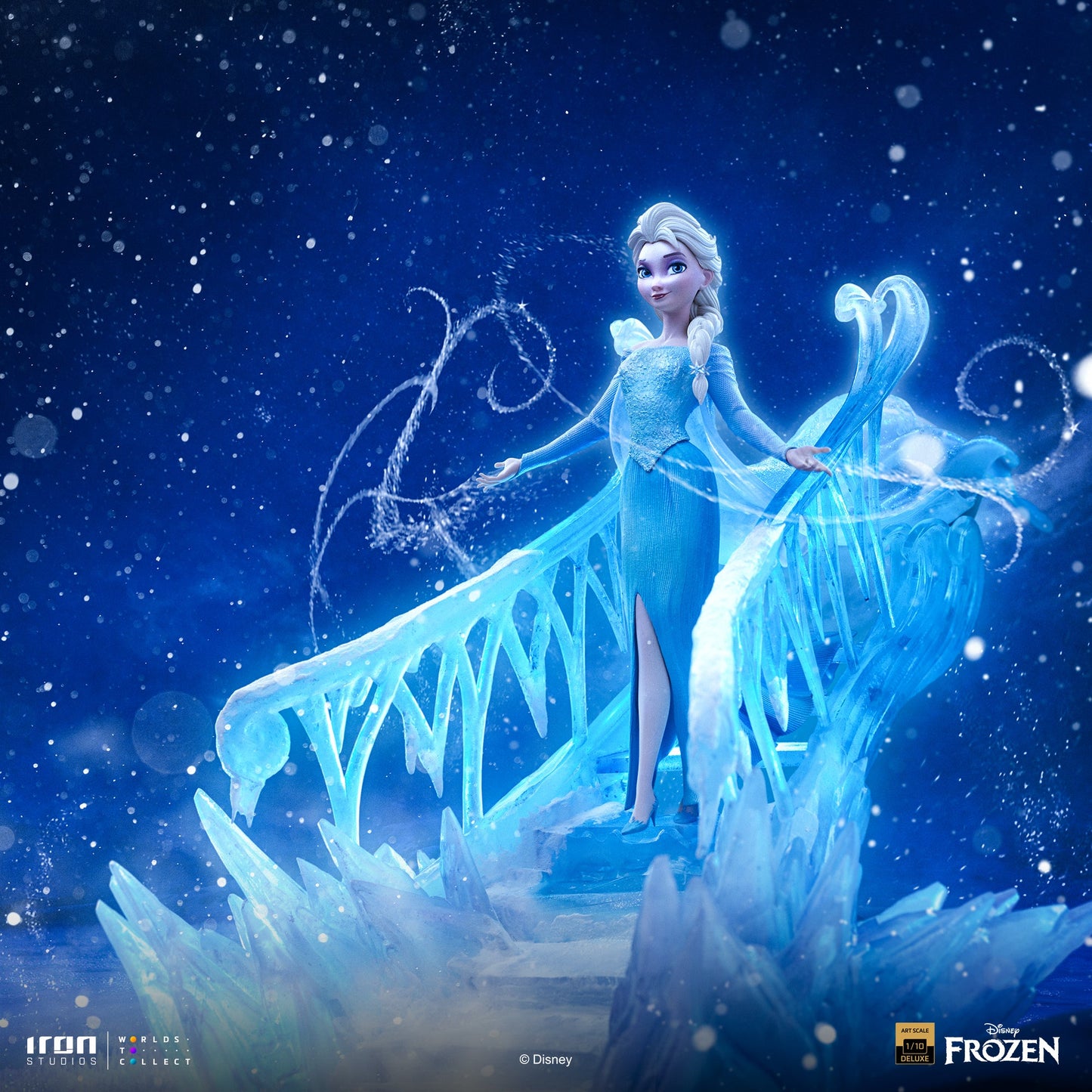 Pre-Order - Elsa Deluxe Statue – Frozen – Art Scale 1/10 – Iron Studios
