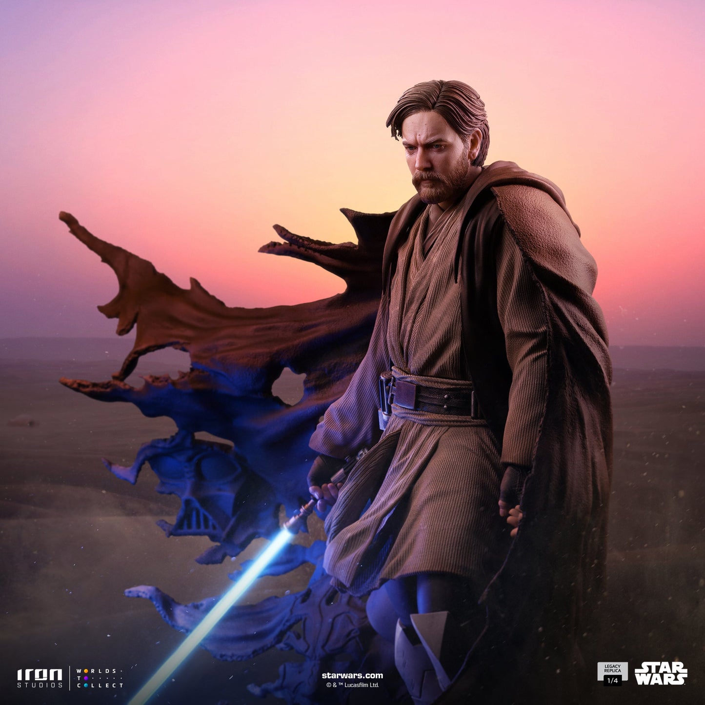 Obi-Wan Statue (Signatures) – Star Wars – Legacy Replica 1/4 – Iron Studios