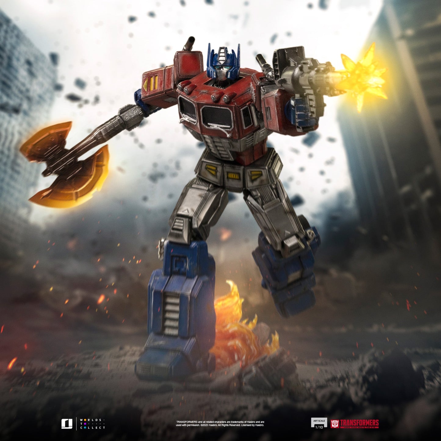 Pre-Order - Optimus Prime Statue - Transformers - 1/20 Demi Scale - Iron Studios