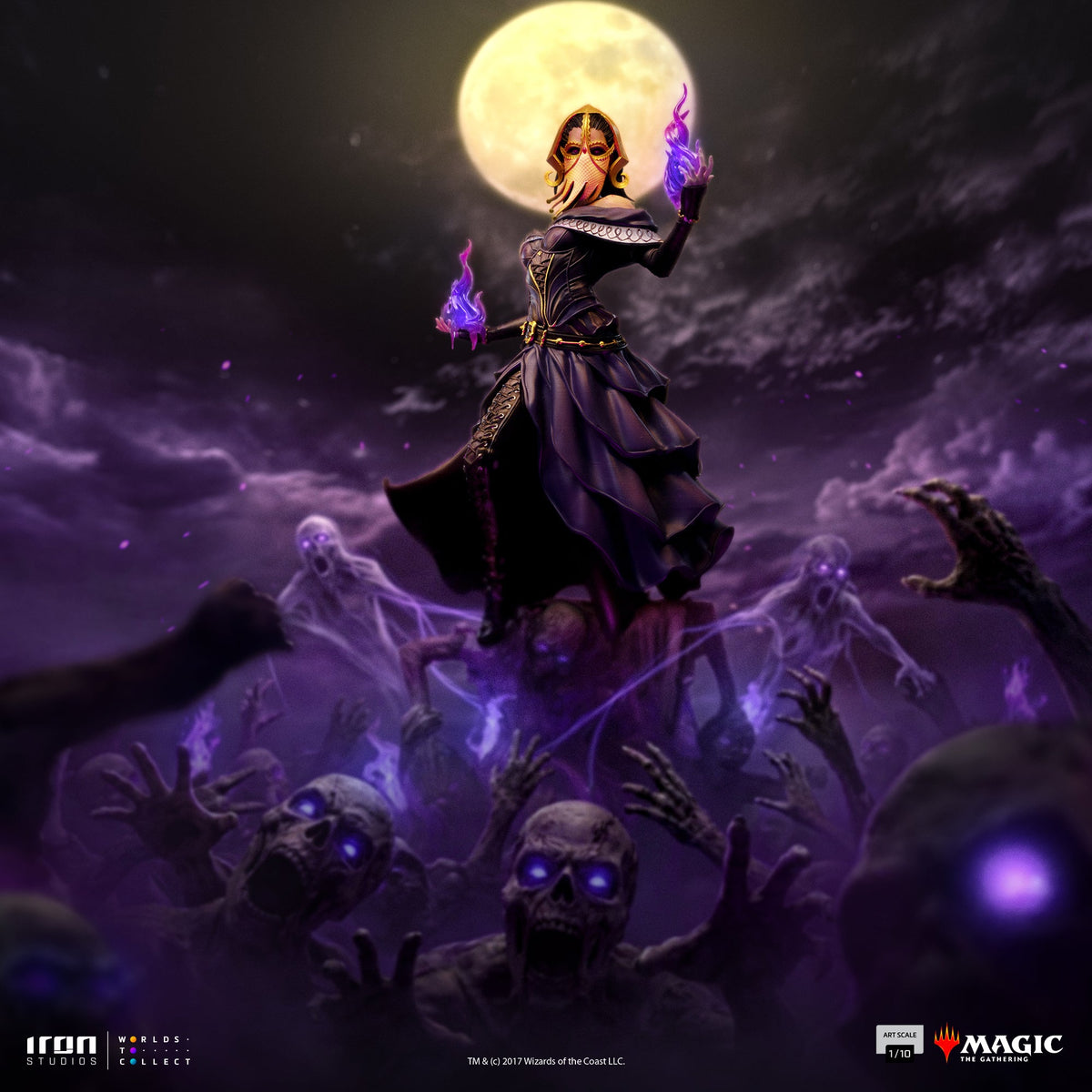 Liliana Vess Statue - Magic: The Gathering - Deluxe Art Scale 1/10