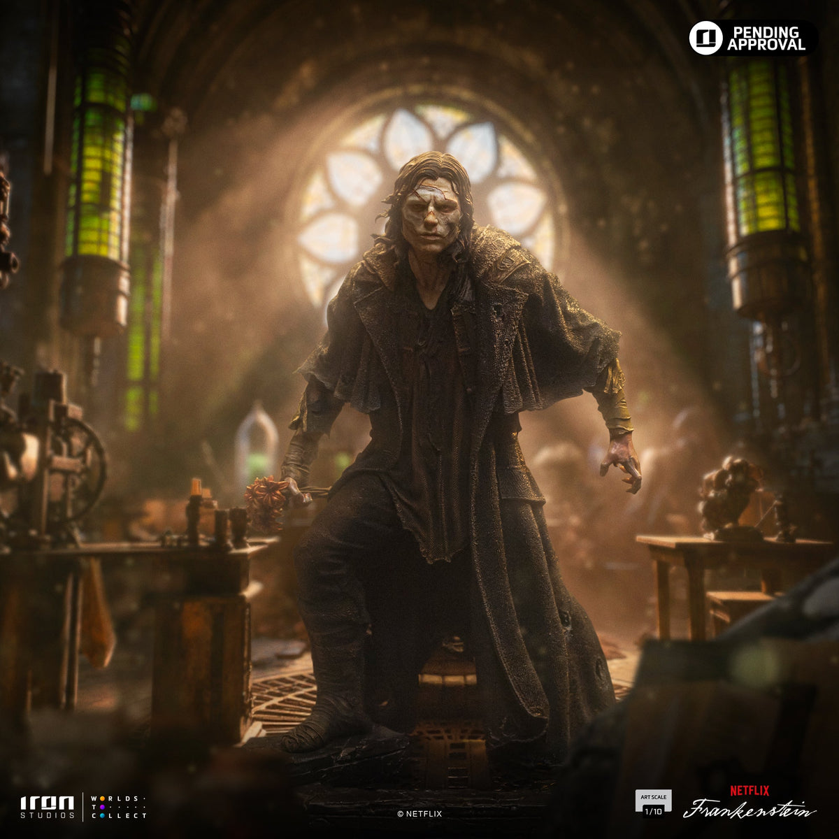 Frankenstein's Monster Statue - Guillermo Del Toro's Frankenstein - Art Scale 1/10