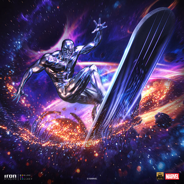 Silver Surfer Deluxe Statue - Infinity Gauntlet Diorama - BDS Art Scale 1/10 - The Fantastic Four