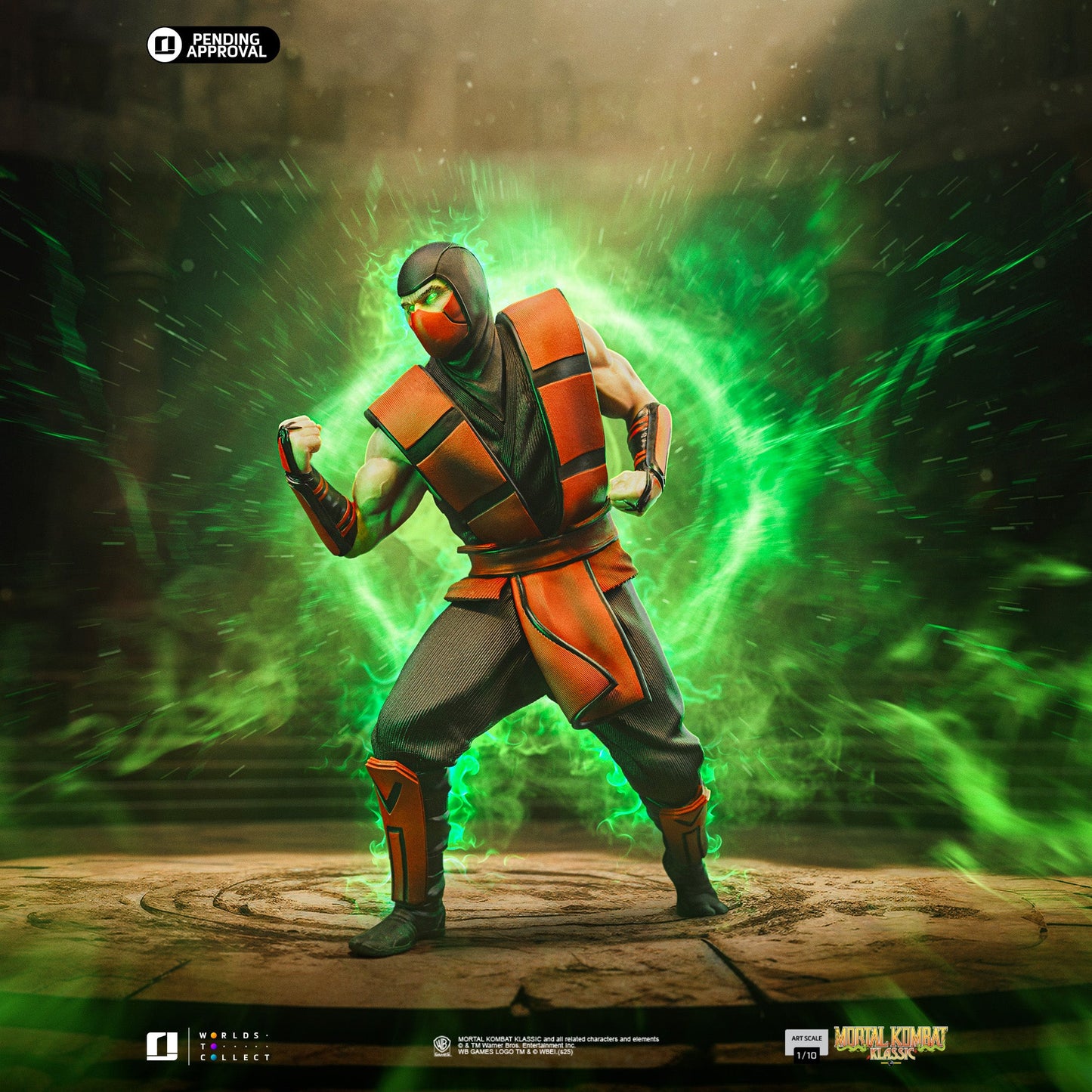 Ermac Statue (Ninjas Collection) - Mortal Kombat - Art Scale 1/10 - Iron Studios