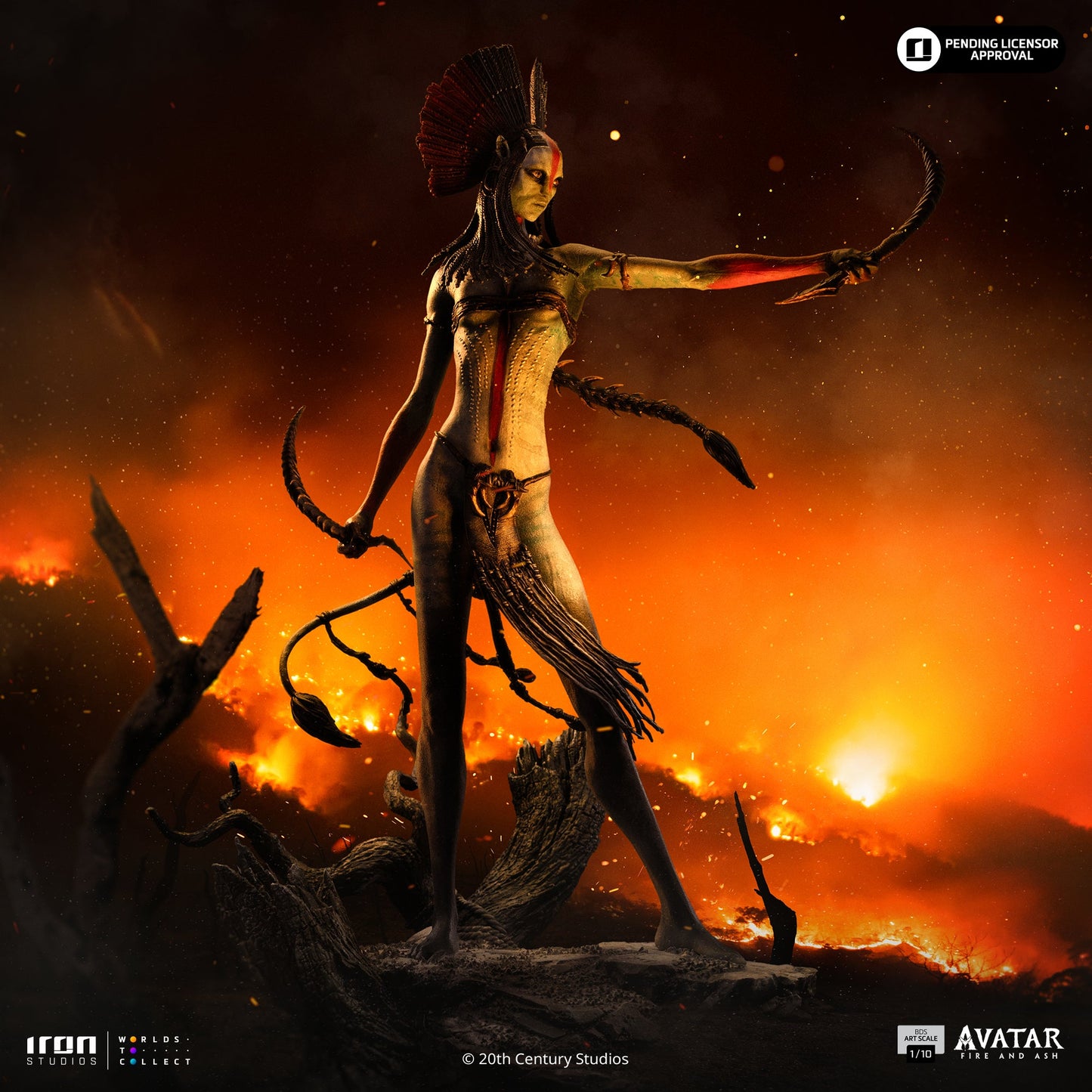 Pre-Order - Varang Statue - Avatar 3: Fire and Ash - Art Scale 1/10 - Iron Studios