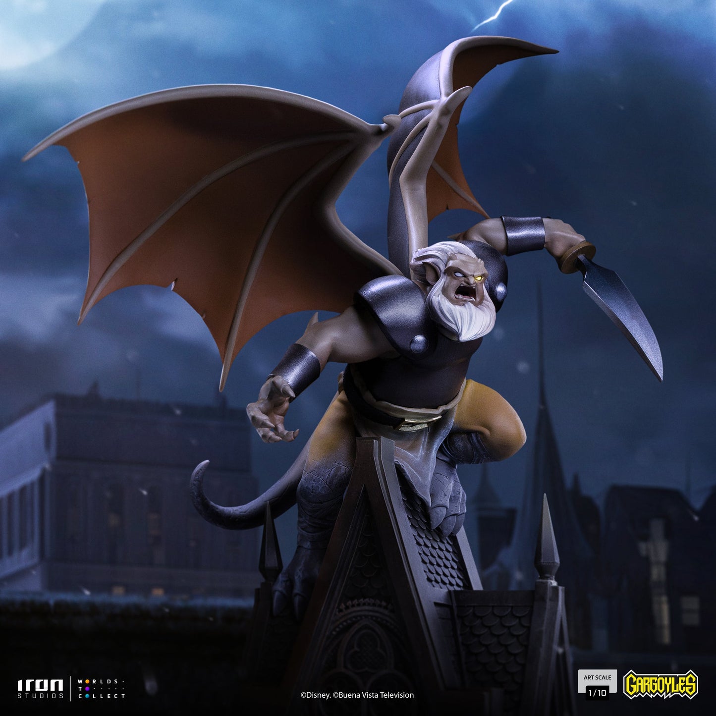 Pre-Order - Hudson Statue - Gargoyles - Art Scale 1/10 - Iron Studios
