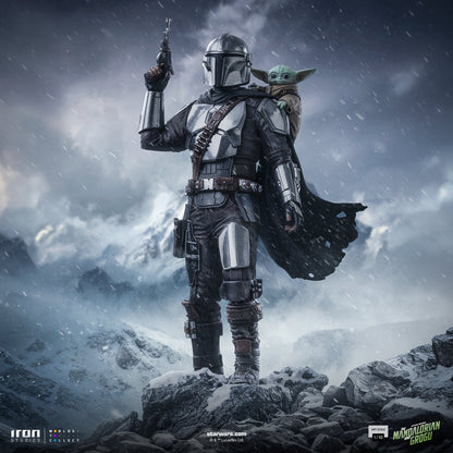 Pre-Order - Mandalorian and Grogu Statue - The Mandalorian and Grogu Movie - Art Scale 1/10 - Iron Studios
