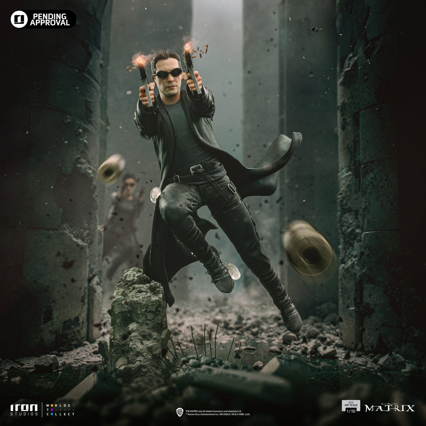 Pre-Order - Neo Statue - Matrix - Art Scale 1/10 - Iron Studios