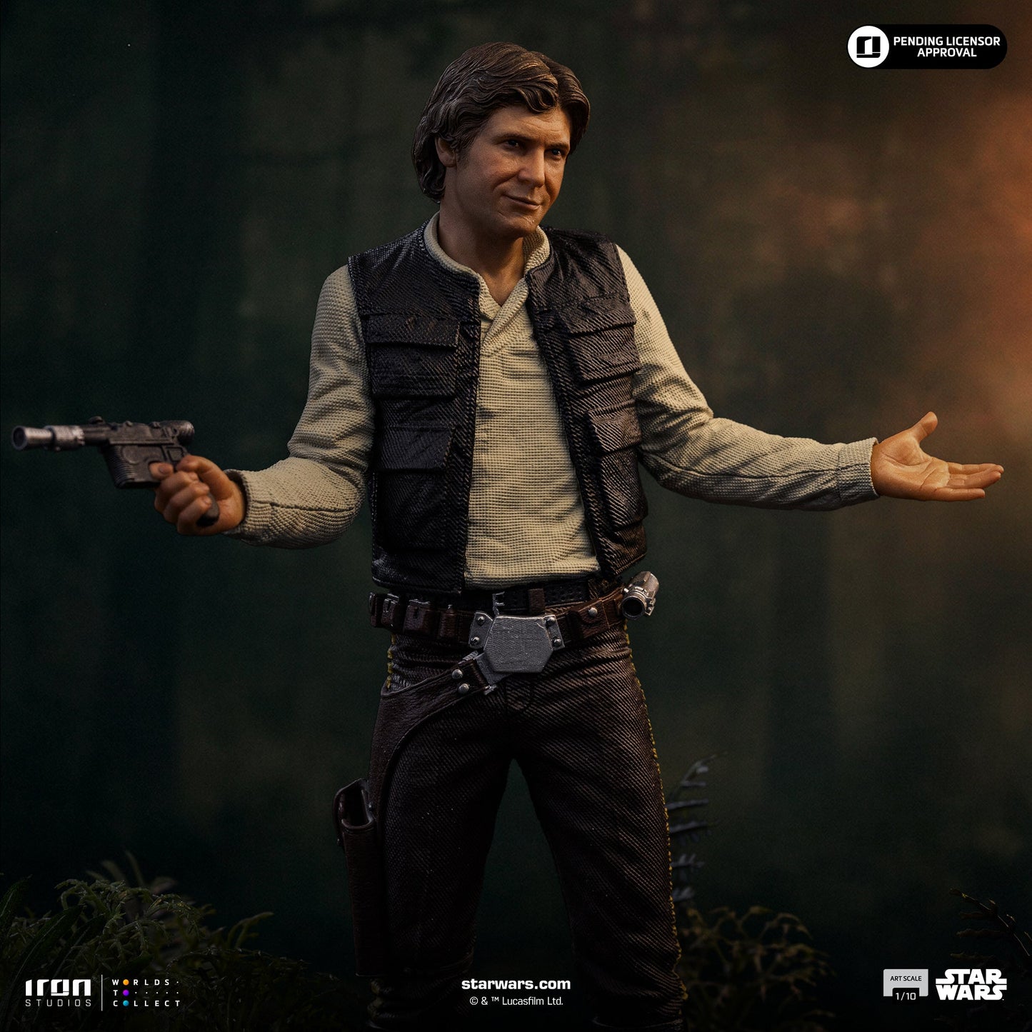 Pre-Order - Han Solo Statue - Star Wars Episode VI - Art Scale 1/10 - Iron Studios