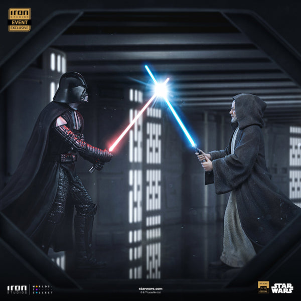 Darth Vader vs Obi-Wan Kenobi Statue (CCXP Event Exclusive 2025) - Star Wars - Art Scale 1/10