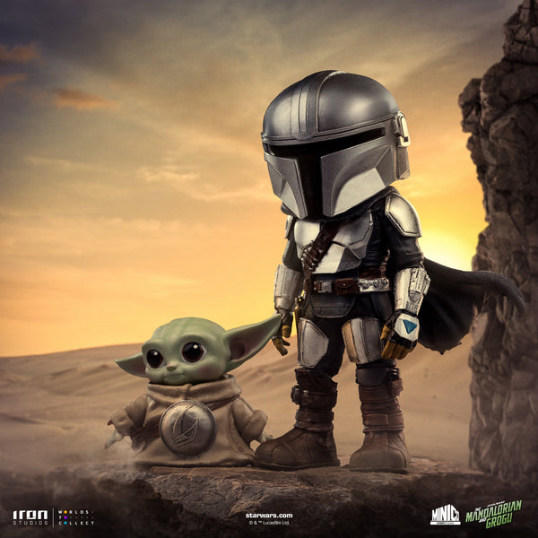 Mandalorian and Grogu Figurine - The Mandalorian - Mini Co. - The Mandalorian & Grogu
