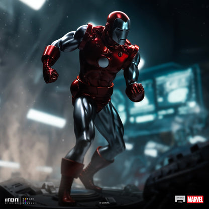 Iron Man Red & Chrome Statue - Marvel Comics - Art Scale 1/10 - Iron Studios