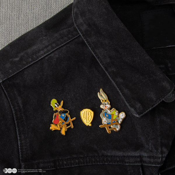 Set de 3 Pin's Bugs Bunny & Daffy Duck aux Studios WB