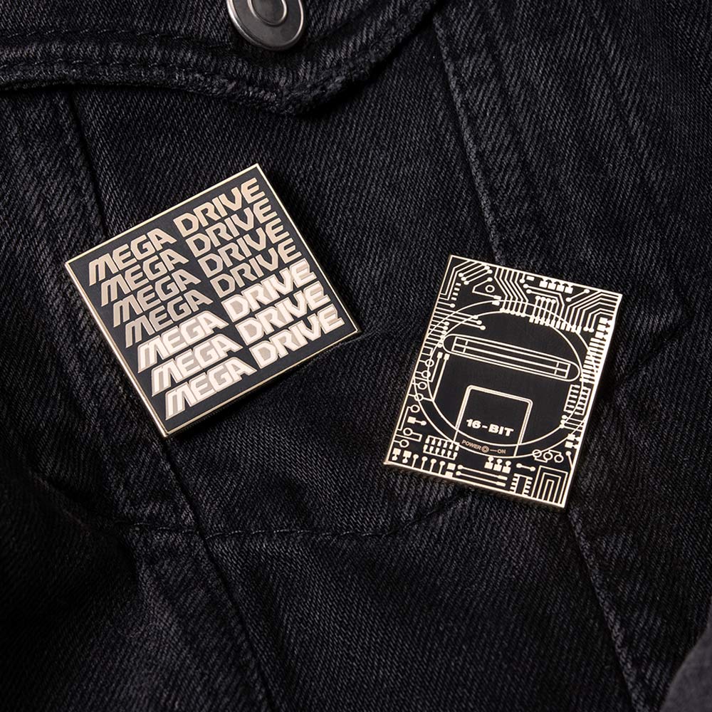 Pin SEGA Mega Drive Set 1.2 - Retro
