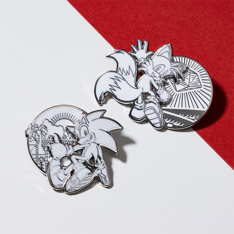 Pin's sonic the hedgehog set 1.1 - Japanese style