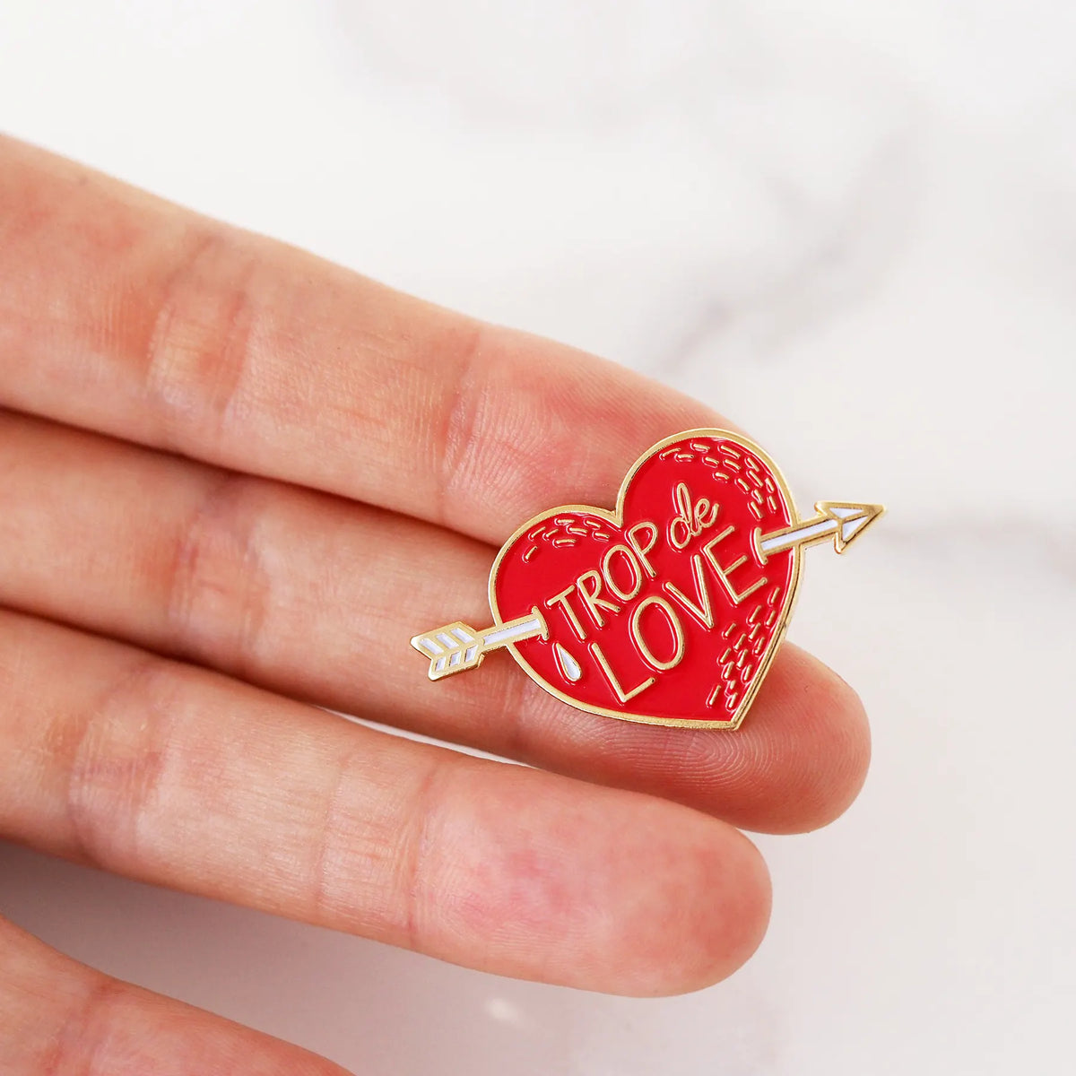 Spilla "Troppo amore"