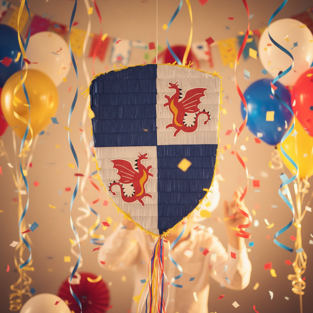 Knight's Shield Piñata 