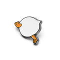Pin Canard Blanc Blanc Croupion