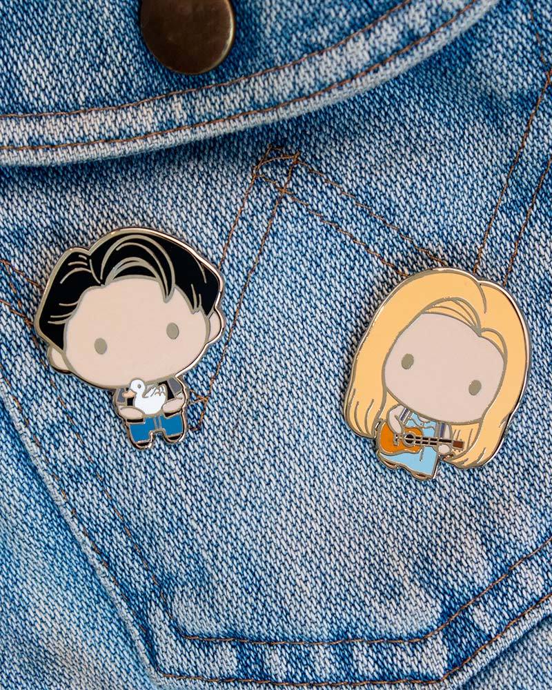 Pin's FRIENDS Set 1.3 - Phoebe &amp; Joey
