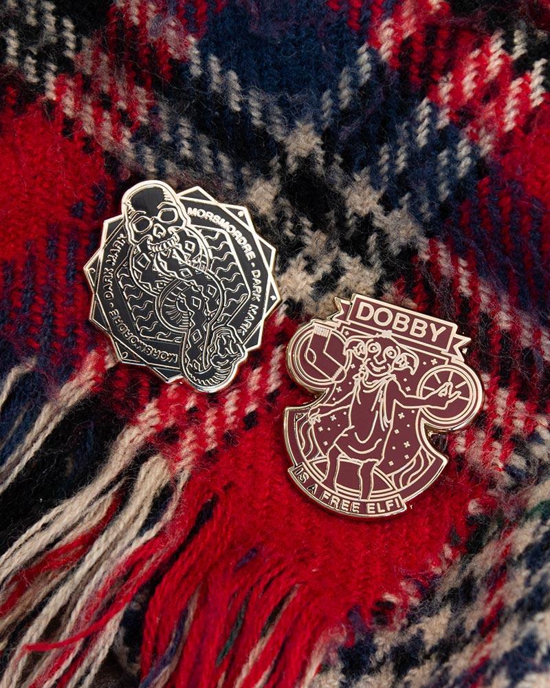 Set di spille di Harry Potter 1.3 - Il Marchio Nero e Dobby