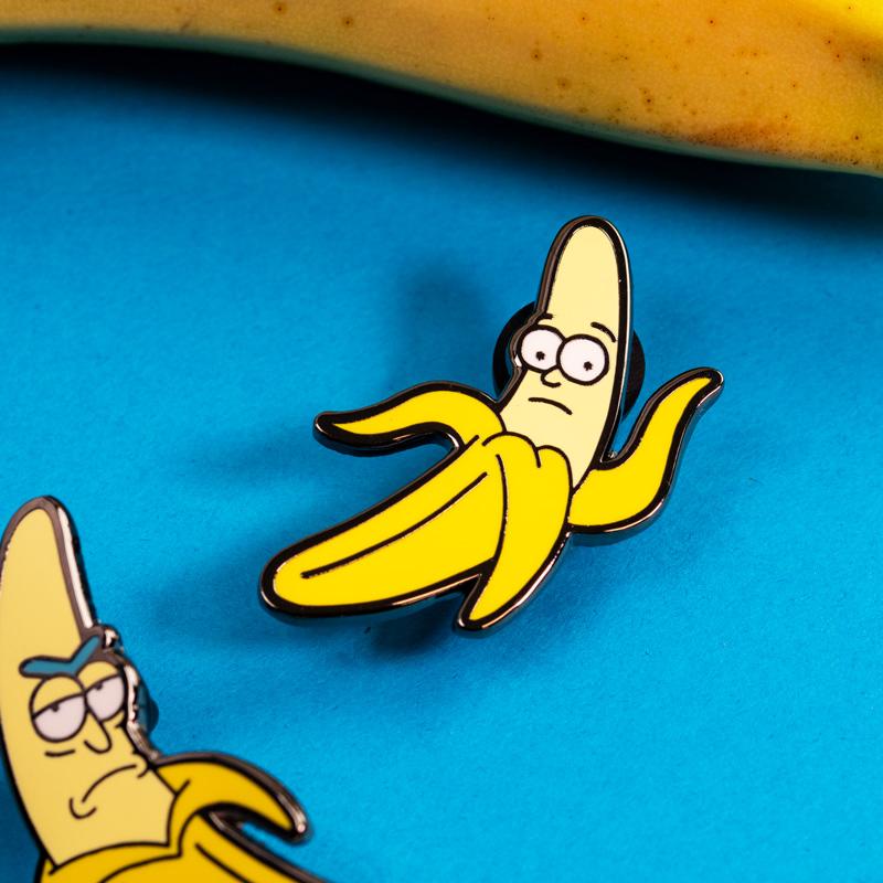 Pin's Rick and Morty Set 1.3 - Rick Banana & Morty Banana