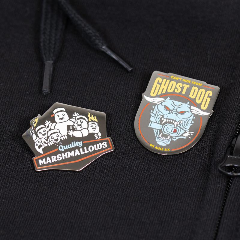 Pin's sos ghosts set 2.2 - Quality Marshmallow and Ghost Dog